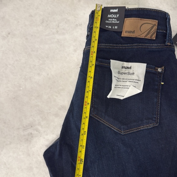 Mavi Blue Boot Cut Jeans Classic Fit - Picture 11 of 12
